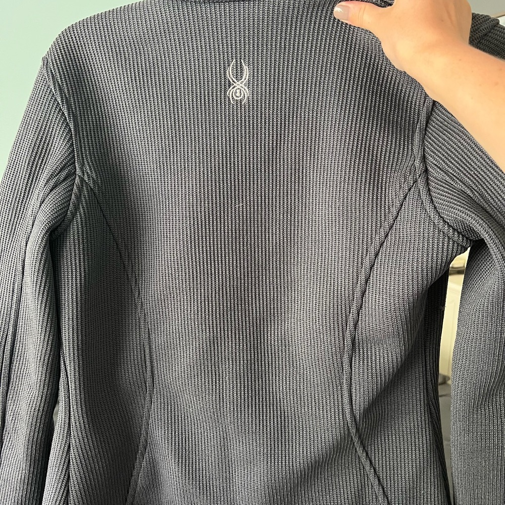 Women’s gray spyder jacket - Picture 4 of 7